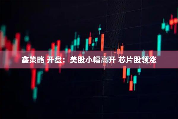 鑫策略 开盘：美股小幅高开 芯片股领涨